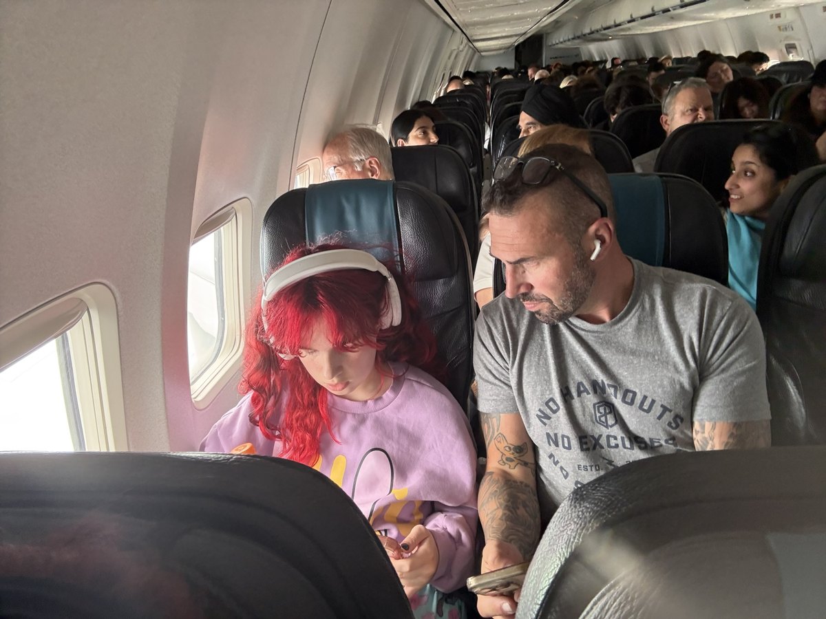 Vince and Emma en route to Alaska