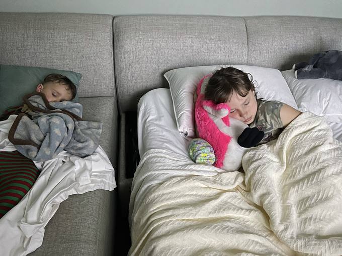 napping together