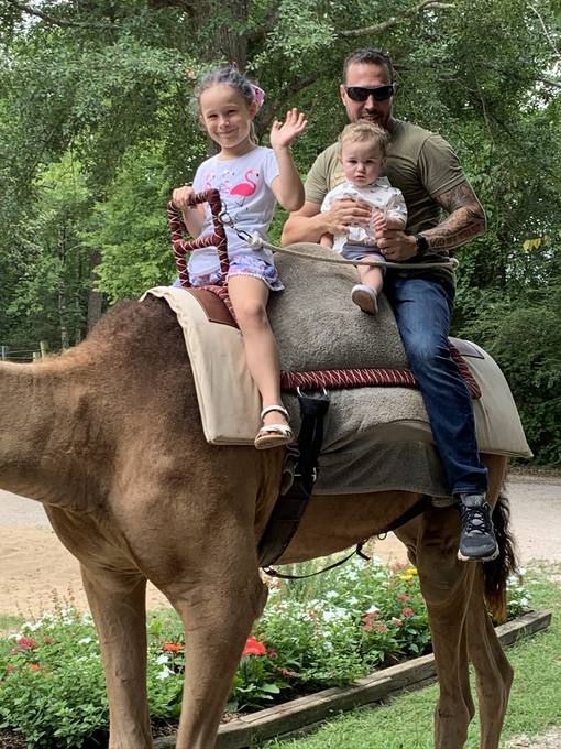 a camel ride