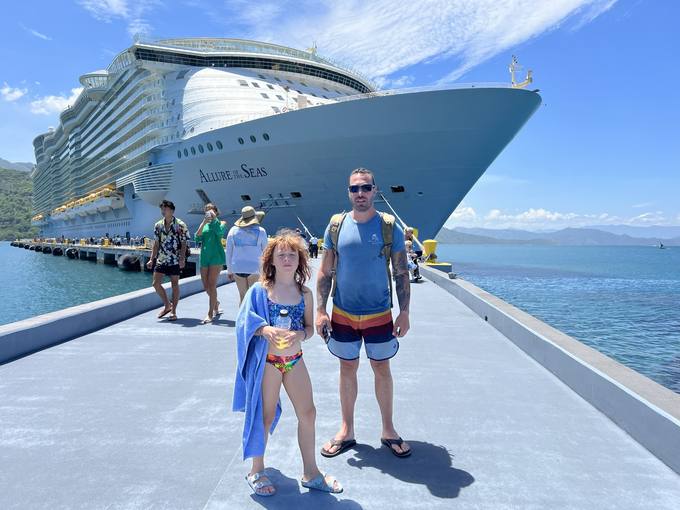 aboard the Allure of the Seas